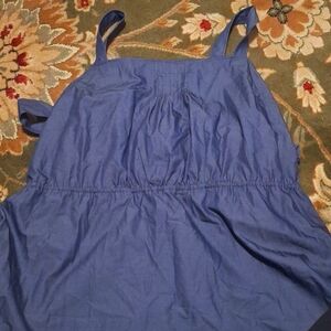 Ava & Viv Dark Chambray Dress NWOT